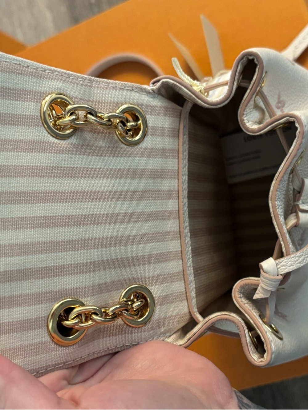 Louis Vuitton Cream/Pink Nano Neo BPM backpack mini - Picture 8 of 16